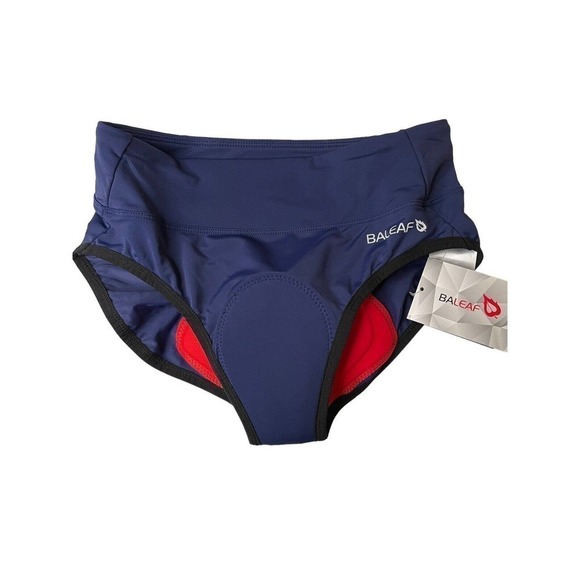 BALEAF Padded Cycling Briefs NEW Navy Blue Women’s Small - Picture 1 of 7
